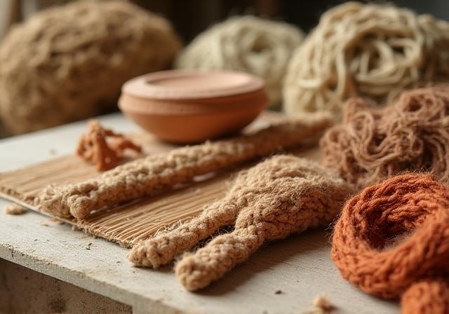 Antichi strumenti tessili romani